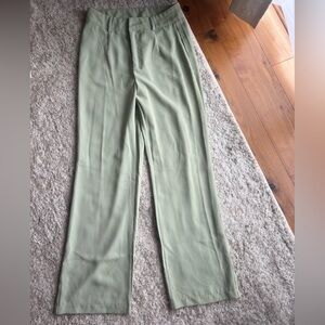 Light green trousers